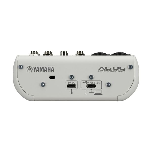 DTM・DAW AG06MK2 Live Streaming Mixer Amazon.com: Yamaha AG06MK2 White 6-Channel Live Streaming
