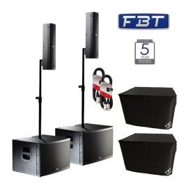 FBT Vertus CS1000 Active Line Array System With Protective Covers