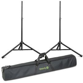 2x Gravity TSP 5212 LB Steel Speaker Stands (Pair) with Bag