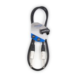 CORE100LU1-BK 6.3mm - 6.3mm Jack 1M