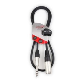 Stagecore CORE163LU1 6.3mm Stereo Jack - Male XLR 1m (Single)