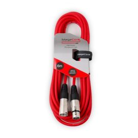 Stagecore CORE350LU6-RD Male XLR - Female XLR 6M Red