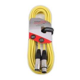Stagecore CORE350LU6-YE Male XLR - Female XLR 6M Yellow