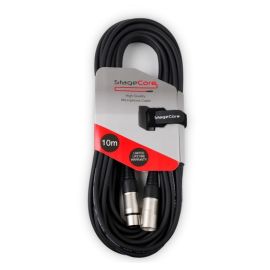 Stagecore CORE350LU10-BK Male XLR - Female XLR 10M 