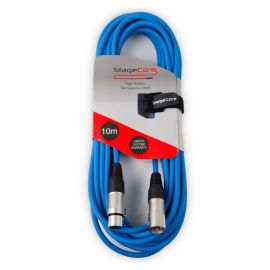 Stagecore CORE350LU10-BL Male XLR - Female XLR 10M Blue