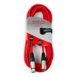 Stagecore CORE350LU10-RD Male XLR - Female XLR 10M Red