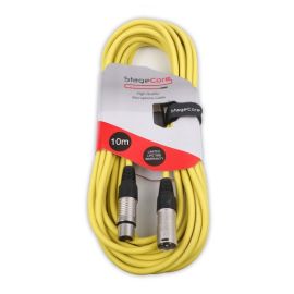 Stagecore CORE350LU10-YE Male XLR - Female XLR 10M Yellow