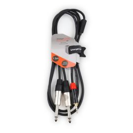 Stagecore iCORE170LU15 3.5mm Stereo Jack - 2 x 6.3mm Jack 1.5m