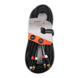 Stagecore iCORE250LU10 2 X Phono - 2 X Phono 10m