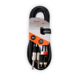 Stagecore iCORE310LU3 2 X Phono - 2 X 6.3mm Jack 3m