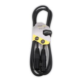 Stagecore SCDMX1.5 3 Pin XLR Male - 3 Pin XLR Female 120 ohm DMX Cable 1.5m