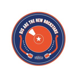 Ortofon DJ's Are The New Rockstars Slipmats