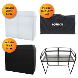 Equinox Aluminium Lightweight DJ Booth System MK2