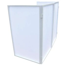 Novopro DJS1 White Folding DJ Screen