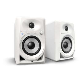Pioneer DM-40BT-W Active Monitor Speakers Pair With Bluetooth White