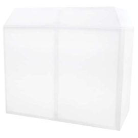 Equinox DJ Booth Replacement Lycra - White