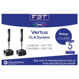 FBT Vertus Cla System Line Array Active Speaker System