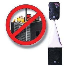 Novopro BBS1W Bass Bin Scrim Kit White