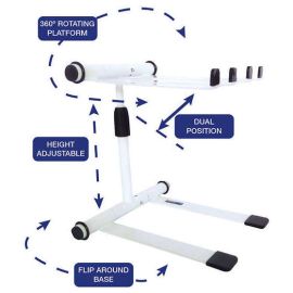 Novopro LS22M-W Folding Laptop Stand (White)