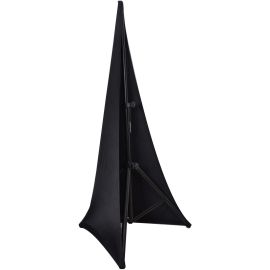 Novopro SSCRIM 2 Black Triangular Double Sided Speaker Stand Cover