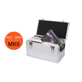 Acc-Sees Pro Vinyl 45 Case (100) Silver MkII