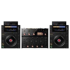 AlphaTheta CDJ-3000X + Euphonia Rotary Mixer Bundle