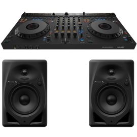 AlphaTheta DDJ-GRV6 + DM-50D Bundle