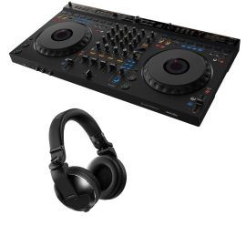 AlphaTheta DDJ-GRV6 + HDJ-X10 Black Bundle