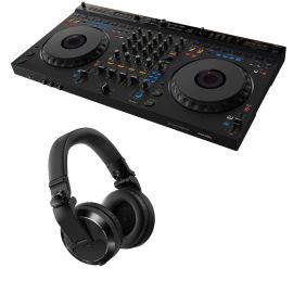 AlphaTheta DDJ-GRV6 + HDJ-X7 Black Bundle