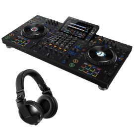 AlphaTheta XDJ-AZ + HDJ-X10 Black Bundle