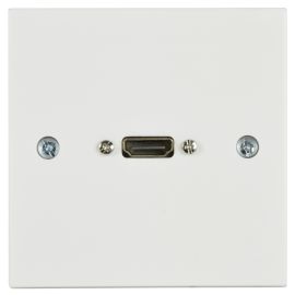 AV Link HDMI Wallplate With Female Tail