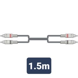Chord Classic Twin RCA to RCA Lead 1.5M