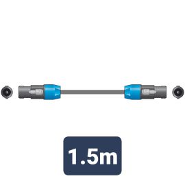 QTX Essential Series Speakon - Speakon Speaker Lead 1.5M