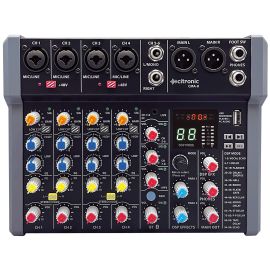 Citronic CMA-8 Compact Mixer with DSP FX and BT/USB