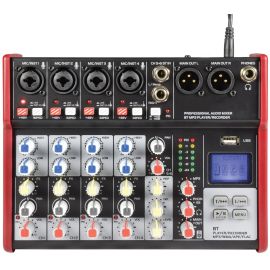 Citronic CSM-6 Mixer with USB Bluetooth