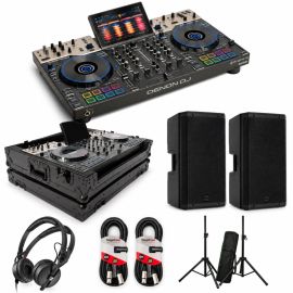 Denon DJ PRIME 4 G2 Professional Mobile DJ Package