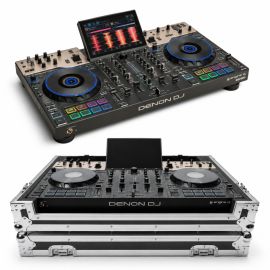 Denon DJ Prime 4 G2 with Magma Flight Case Bundle