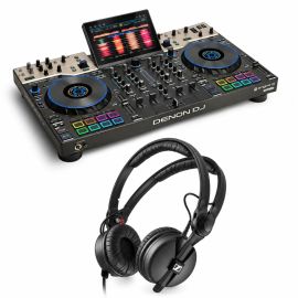 Denon DJ PRIME 4 G2 with Sennheiser HD 25 Bundle