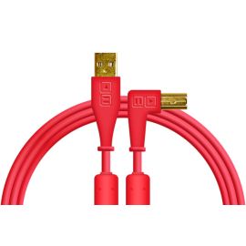 DJ TechTools Chroma Cable USB (A-B) Right Angled 1.5m Red