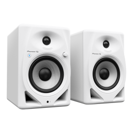 Pioneer DJ DM-50D-BT-W 5-inch Desktop Monitor System (Pair)