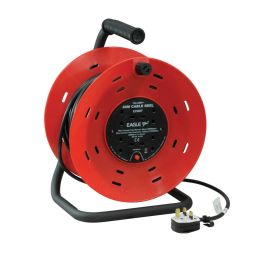 Eagle 4 Gang Extension Reel Drum 40M