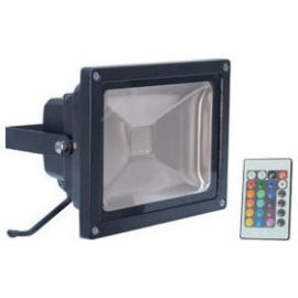 Electro Vision 50W RGB LED Flood Black