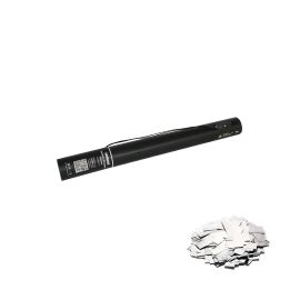 Equinox 50cm Electric Confetti Cannon (Silver Metalic)