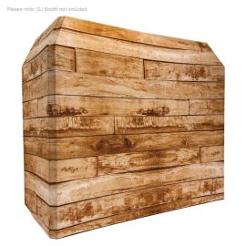 Equinox DJ Booth Wood Effect Design Lycra