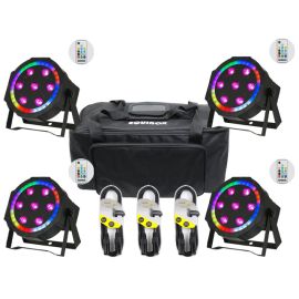 Equinox Eclipse Quad-Colour Par Bundle