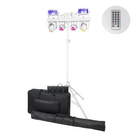Equinox Gigabar FX1 White 5-in-1 DJ lighting bar system