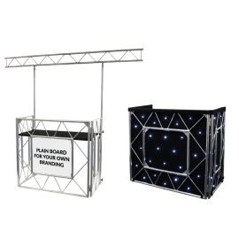 Equinox Truss booth + Overhead kit + Starcloth