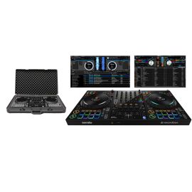 Pioneer DJ DDJ-FLX10 + Carry Lite DJ-Case XXL Plus
