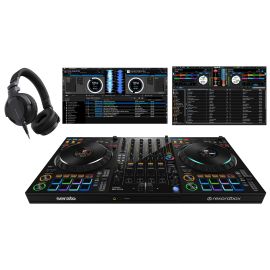 Pioneer DJ DDJ-FLX10 + HDJ-CUE1 Bundle
