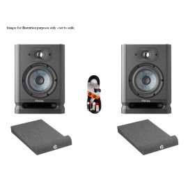 Focal Alpha 50 Evo (Pair) With Isolation Pads & Cables Package